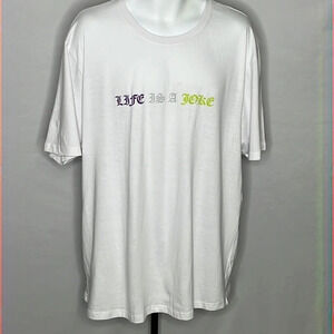 Eleven Paris Life is a Joke Short Sleeve T Shirt Size XXL